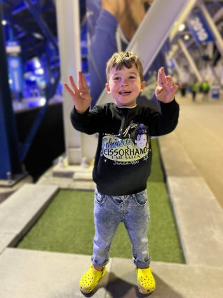 Edward Scissorhands Hair Salon crewneck vintage ENFANT - tamelo boutique