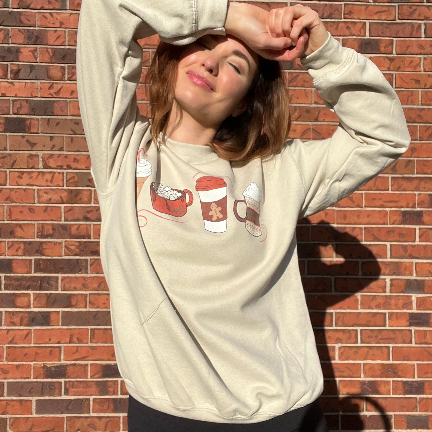Crewneck CAFÉS DES FÊTES unisex - tamelo boutique