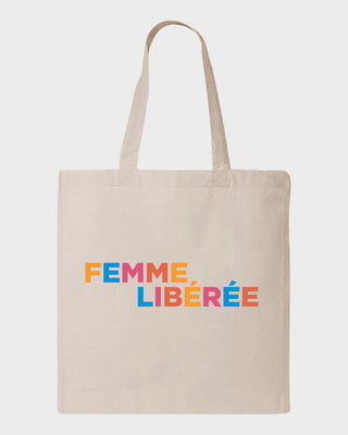 FEMME LIBÉRÉE tote bag vintage - tamelo boutique