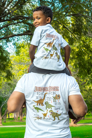 Le Guide du Dino - Jurassic Park - T-shirt unisexe (Anglais)
