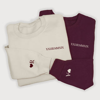 Customizable Roman Numerals - Unisex Crewneck