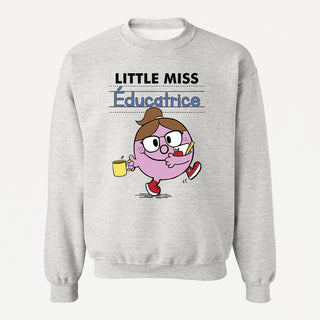 LITTLE MISS ÉDUCATRICE crewneck unisexe - tamelo boutique