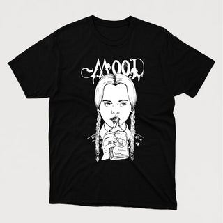 WEDNESDAY ADDAMS: MOOD unisex t-shirt