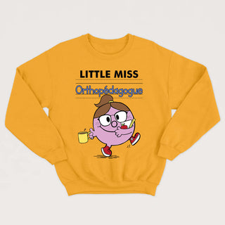 LITTLE MISS ORTHOPÉDAGOGUE crewneck unisexe - tamelo boutique