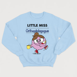 LITTLE MISS ORTHOPÉDAGOGUE crewneck unisexe - tamelo boutique