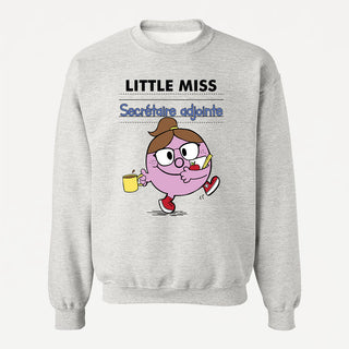 LITTLE MISS SECRÉTAIRE ADJOINTE crewneck unisexe - tamelo boutique