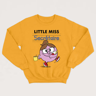 LITTLE MISS SECRÉTAIRE crewneck unisexe - tamelo boutique