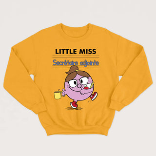 LITTLE MISS SECRÉTAIRE ADJOINTE crewneck unisexe - tamelo boutique