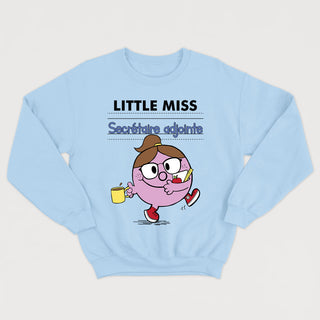 LITTLE MISS SECRÉTAIRE ADJOINTE crewneck unisexe - tamelo boutique