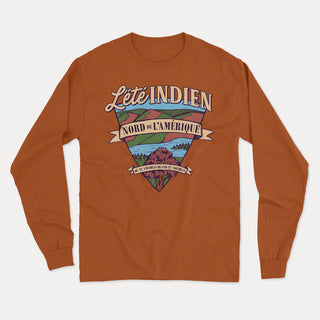 L'ÉTÉ INDIEN (hommage à Joe Dassin) longsleeve vintage unisexe - tamelo boutique