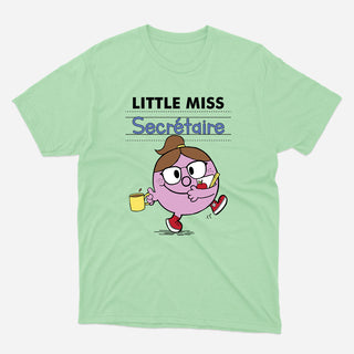 LITTLE MISS SECRÉTAIRE t-shirt unisexe - tamelo boutique