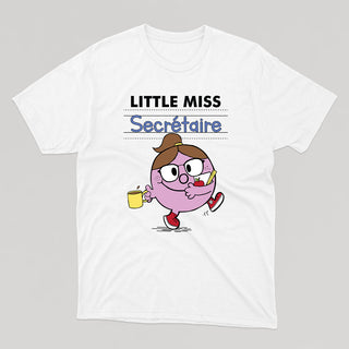 LITTLE MISS SECRÉTAIRE t-shirt unisexe - tamelo boutique