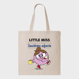 Tote bag LITTLE MISS SECRĂTAIRE ADJOINTE - tamelo boutique