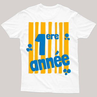 Les années scolaires (adulte) - T-SHIRT PERSONNALISABLE