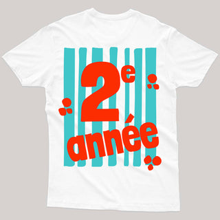 Les années scolaires (adulte) - T-SHIRT PERSONNALISABLE