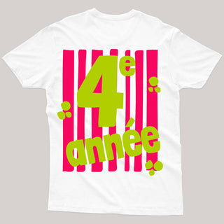 Les années scolaires (adulte) - T-SHIRT PERSONNALISABLE