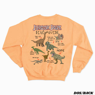 Le Guide du Dino - Jurassic Park - Crewneck Unisexe (Anglais)