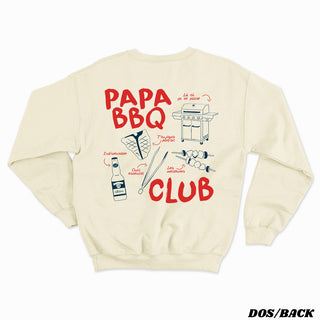 Papa BBQ Club - Crewneck Unisexe