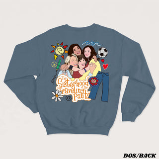 THE LOVELY BRANDS - THE GIRLS AND A JEANS unisex crewneck (English)