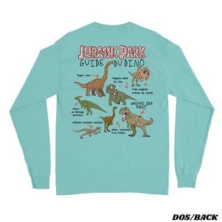Le Guide du Dino - Jurassic Park - Long Sleeves Unisexe