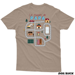 Le monde papa - T-shirt Unisexe
