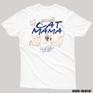 Cat Mama - T-shirt Unisexe