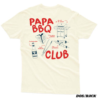 Papa BBQ Club - T-shirt Unisexe