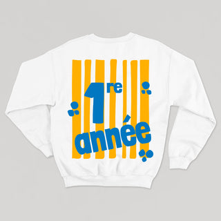 Les années scolaires (adulte) - Crewneck PERSONNALISABLE