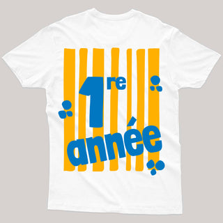Les années scolaires (adulte) - T-SHIRT PERSONNALISABLE