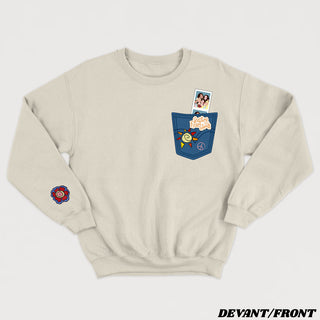 LES INSÉPARABLES - QUATRE FILLES ET UN JEANS crewneck unisexe (Français)