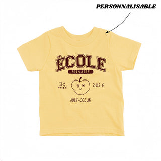 Varsity École primaire - T-shirt PERSONNALISABLE (enfant)