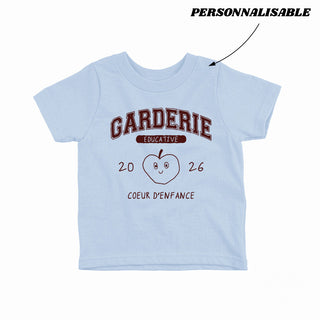 Varsity Garderie - T-shirt PERSONNALISABLE (bambin)
