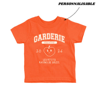 Varsity Garderie - T-shirt PERSONNALISABLE (bambin)