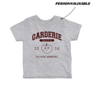 Varsity Garderie - T-shirt PERSONNALISABLE (bambin)