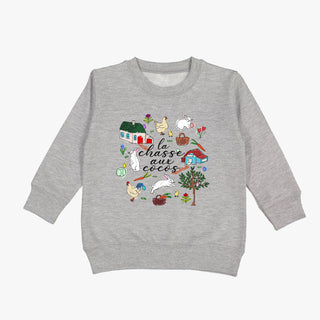 La chasse aux cocos - Crewneck unisexe ENFANT ET BAMBIN