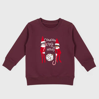 Coucou nous sommes arrivés- Crewneck enfant et bambin