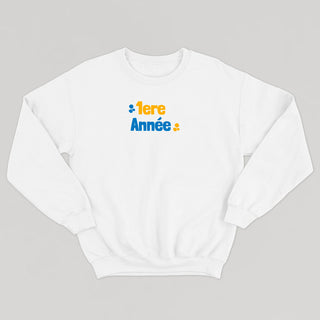 Les années scolaires (adulte) - Crewneck PERSONNALISABLE