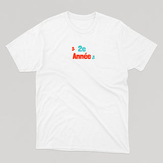 Les années scolaires (adulte) - T-SHIRT PERSONNALISABLE