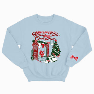 A MERRY LITTLE CHRISTMAS crewneck unisexe coupe ajustée
