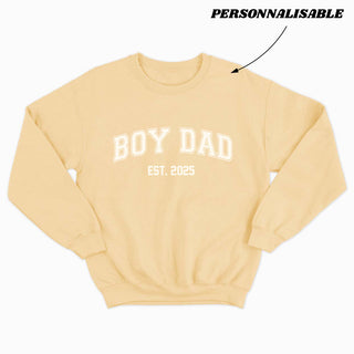 Girl&Boy Dad - Crewneck Unisexe Personnalisable