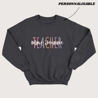 TEACHER à personnaliser - Crewneck unisexe (ANGLAIS)