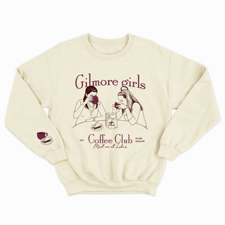 Gilmore girls Coffee Club - crewneck vintage unisexe