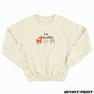 Le chocolat - Crewneck Unisexe