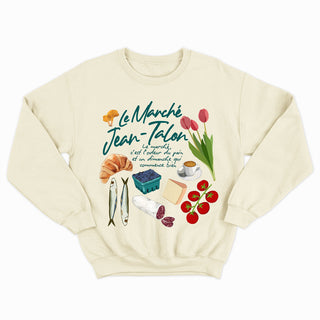 LE MARCHÉ crewneck unisexe