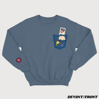 LES INSÉPARABLES - QUATRE FILLES ET UN JEANS crewneck unisexe (Français)