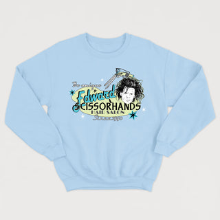 Edward Scissorhands Hair Salon crewneck unisexe - tamelo boutique