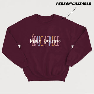 ÉDUCATEUR(TRICE) à personnaliser - Crewneck unisexe