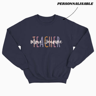 TEACHER à personnaliser - Crewneck unisexe (ANGLAIS)
