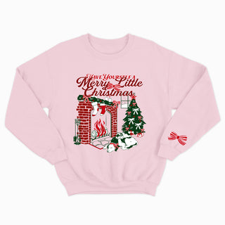 A MERRY LITTLE CHRISTMAS crewneck unisexe coupe ajustée