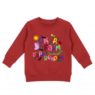 Faim d'apprendre - Crewneck unisexe ENFANT ET BAMBIN